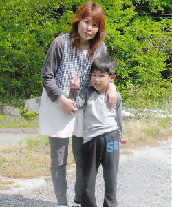 Tatsu and Mother Akemi